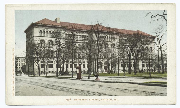 This is What Newberry Library Looked Like  in 1903 