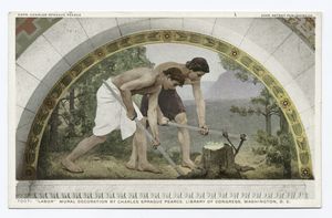 Labor, Mural, Library of Congr... Digital ID: 73812. New York Public Library