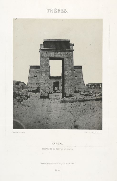 This is What Temple of Amon Looked Like  in 1852 