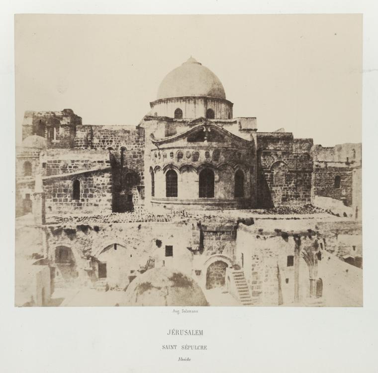 This is What Church of the Holy Sepulchre Looked Like  in 1856 