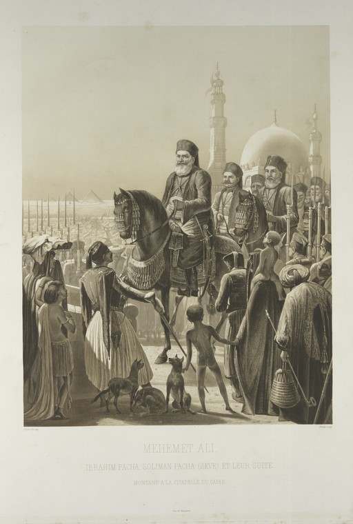 This is What Governor of Egypt Muhammad Al Basha Looked Like  in 1841 