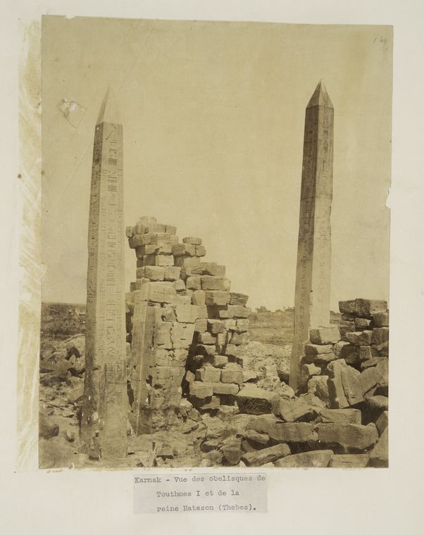 This is What Temple of Amon Looked Like  in 1855 