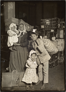 Italian family looking for los... Digital ID: 79878. New York Public Library
