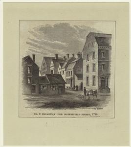 Broadway, cor. Marketfield Street, 1798.