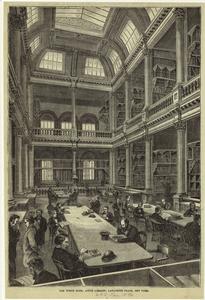 The North Room, Astor Library,... Digital ID: 805586. New York Public Library