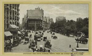 Broadway and Fifth Avenue, nor... Digital ID: 805858. New York Public Library