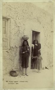 Pueblo mother & daughters. Digital ID: 807320. New York Public Library