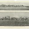 Sky-line of the lower end of Manhattan Island from the North River in 1891 ; Sky-line of the lower end of Manhattan Island from the North River in 1898.