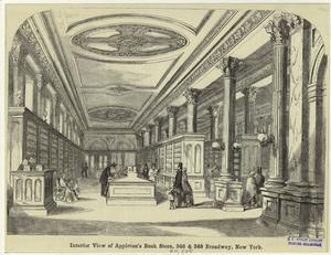 Interior view of Appleton’s Bo... Digital ID: 809788. New York Public Library