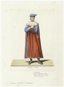 Italian nobleman, 14th c. Digital ID: 810688. New York Public Library