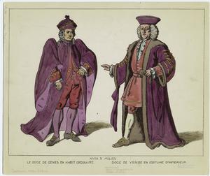Doges of Genoa and Venice, mid... Digital ID: 812272. New York Public Library