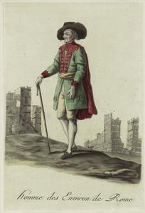 Homme des environ de Rome. Digital ID: 812274. New York Public Library