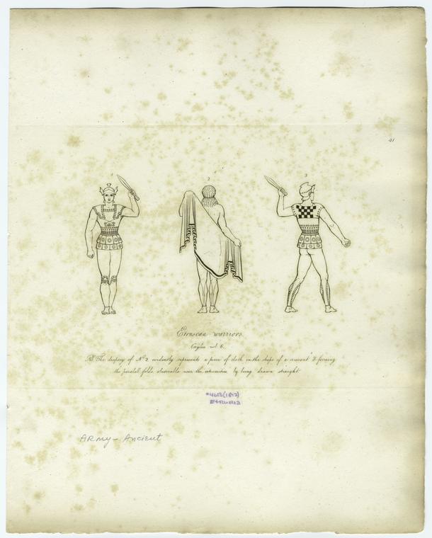Etruscan warriors - NYPL Digital Collections