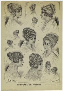 Coiffures de mariées. Digital ID: 817842. New York Public Library