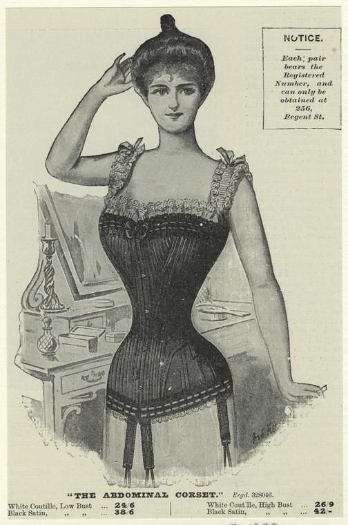 The abdominal corset - NYPL Digital Collections