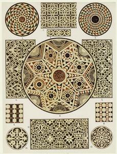 Byzantine marble mosaic floors... Digital ID: 818879. New York Public Library