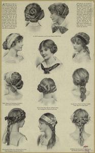 [Hairstyles for teenage girls,... Digital ID: 825172. New York Public Library