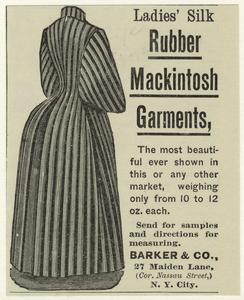 Ladies’ silk Rubber Mackintosh... Digital ID: 826585. New York Public Library