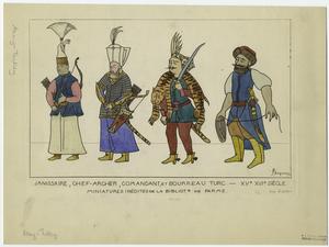 Janissaire, chef-archer, coman... Digital ID: 831309. New York Public Library