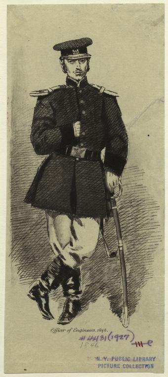 Officer of engineers, 1846.