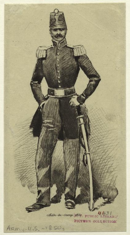 Aide-de-camp, 1851.