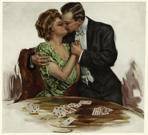 A game of hearts. Digital ID: 833776. New York Public Library