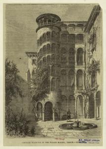 Circular staircase of the Pala... Digital ID: 835843. New York Public Library