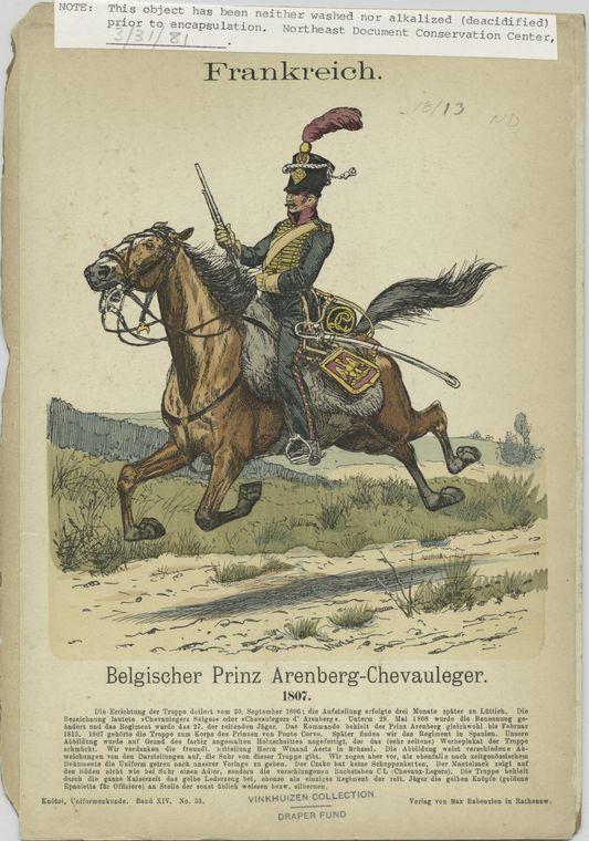 Le 27º chasseurs a cheval Digital ID: 85468. New York Public Library