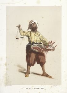 Seller of Sweetmeats, Constant... Digital ID: 85975. New York Public Library
