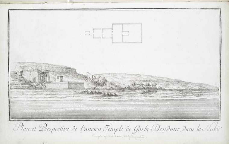This is What Temple of Dendr Looked Like  in 1780 