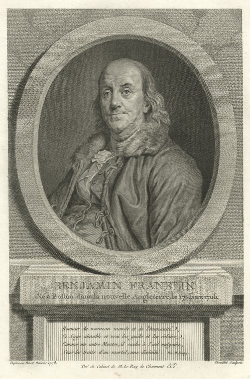 This is What Benjamin Franklin Looked Like  in 1778 