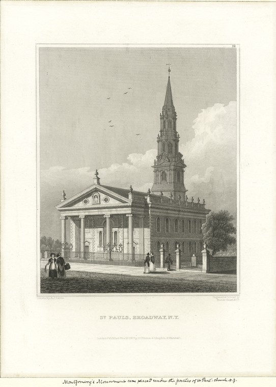 This is What Trinity Church Looked Like  in 1831 