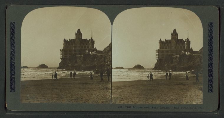 This is What Cliff House Looked Like  in 1896 
