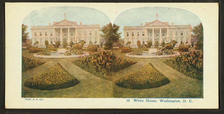This is What White House Looked Like  in 1865 