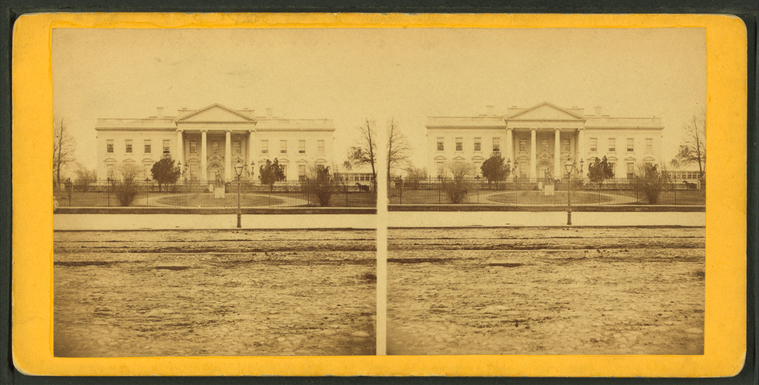 This is What White House Looked Like  in 1867 
