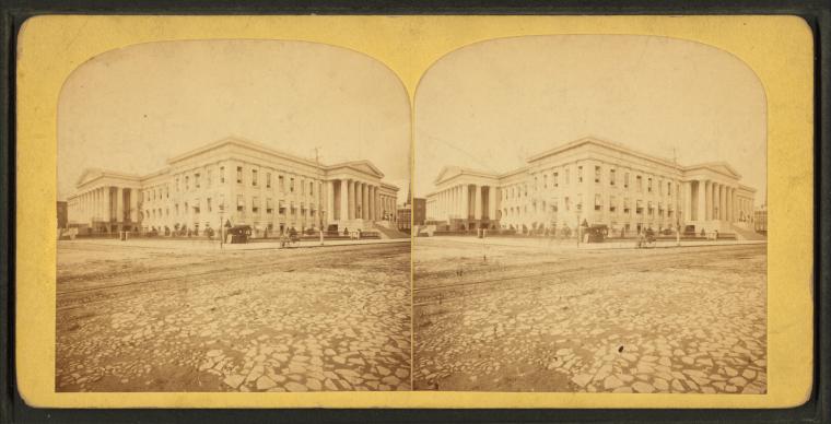 This is What United States. Patent Office Looked Like  in 1875 