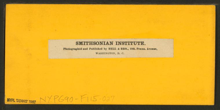 This is What Smithsonian Institution Looked Like  in 1859 