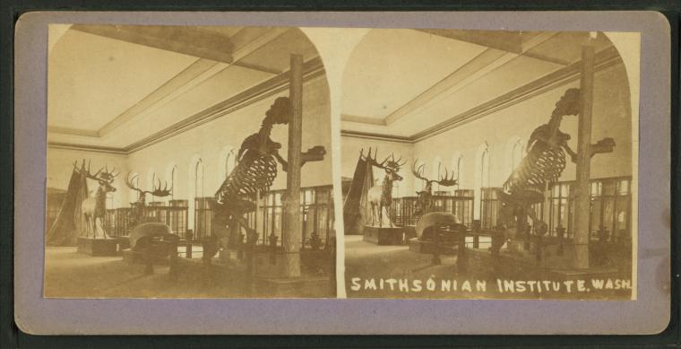 This is What Smithsonian Institution Looked Like  in 1865 