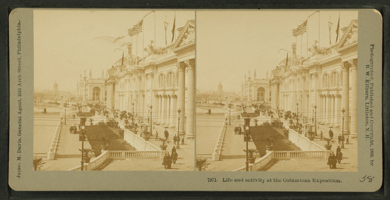 This is What Worlds Columbian Exposition Looked Like  in 1893 