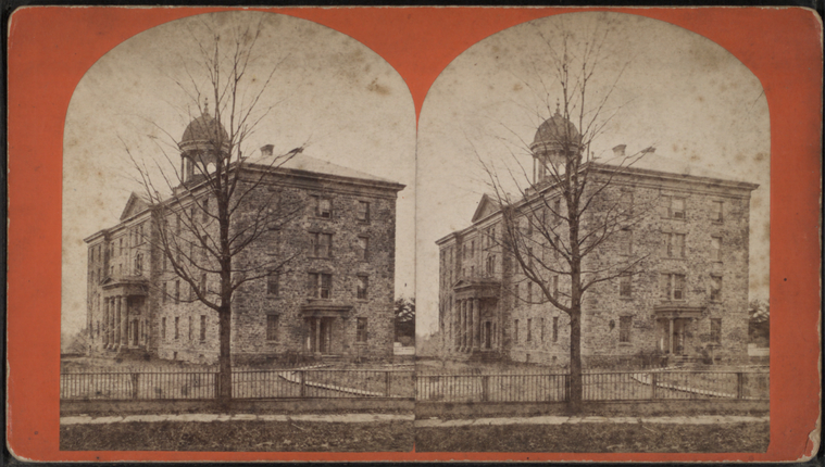 This is What Princeton Theological Seminary Looked Like  in 1860 