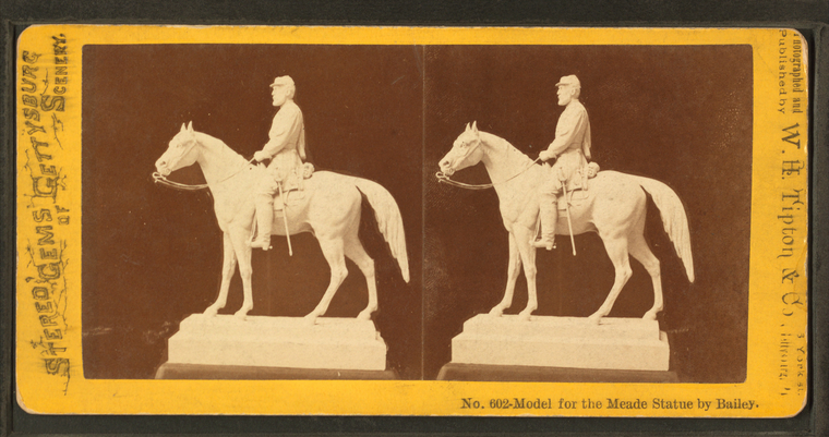 Model for the Meade statue by Bailey.