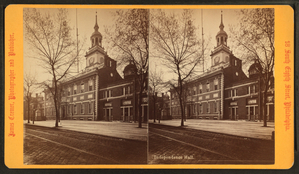 Independence Hall. Digital ID: G91F373_043ZF. New York Public Library