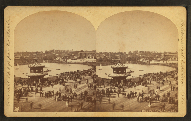 This is What Centennial Exhibition Looked Like  in 1876 