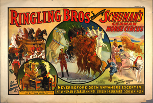 Ringling Bros presenting Schum... Digital ID: G98F980. New York Public Library