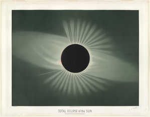 Total eclipse of the sun. Obse... Digital ID: TROUVELOT_003. New York Public Library