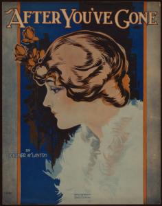 Sheet Music Cover for 'After you're gone'