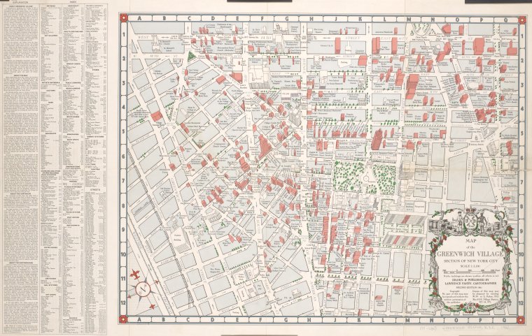 1885 ATLAS MAP GREENWICH VILLAGE ALPHABET CITY COOPER UNION MANHATTAN NEW YORK 