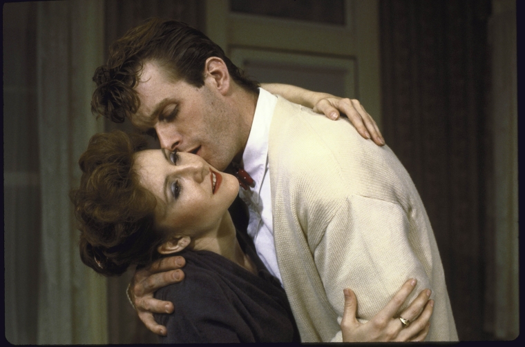 Actors Mia Dillon and Kevin Conroy in a scene from Roundabout Theatre's  production of the play Come Back, Little Sheba (New York) - NYPL Digital  Collections