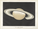 The planet Saturn. Observ