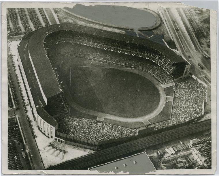 View of Yankee Stadium, New York, Digital ID 101054, New York Public Library